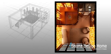 Wellness szaunaház Himalája sóteráápiával