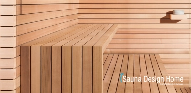 Modern stílusú finn szauna
