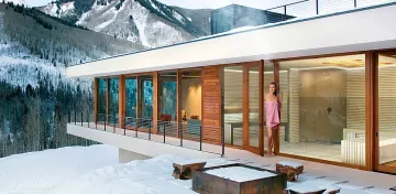 Wellness szaunaház síparadicsomban Wellness szaunaház síparadicsomban
