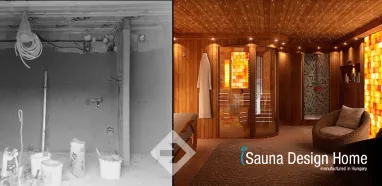 Wellness helyiség építés szaunával Wellness helyiség építés szaunával