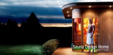 Kültéri kombinált szauna Kültéri kombinált szauna